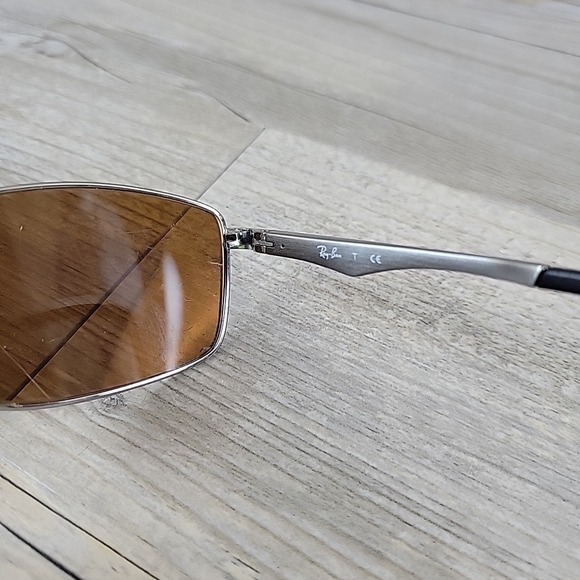 Ray-Ban RB3498 004/71 Sunglasses Gunmetal Flex Hinge FRAMES‎ ONLY 64-1 3N - Picture 5 of 16